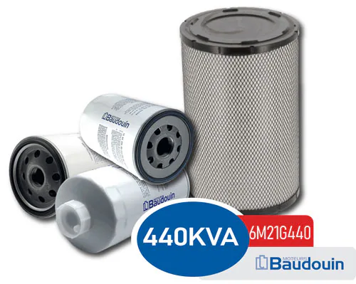 قطعات یدکی موتور دیزل بادوین 440 کاوا