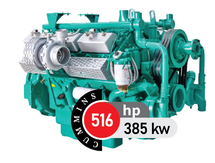موتور دیزل کامینز ۵۱۶ اسب بخار مدل QSX15-G4
