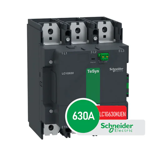 کنتاکتور ۶۳۰ آمپر اشنایدر مدل LC1G630KUEN