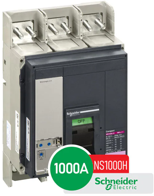 کلید اتوماتیک کمپکت ۱۰۰۰ آمپر اشنایدر مدل NS1000H-1000A